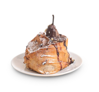 Birnen Schokoladen Strudel
