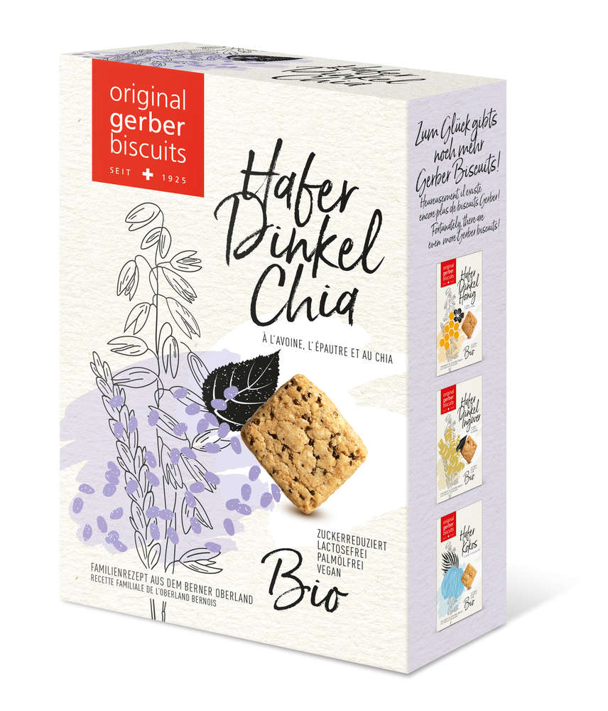 Hafer Dinkel Chia Biscuits Bio Hafer Dinkel Chia Biscuits Bio