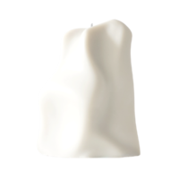 Cortina Kerze weiß 8,5x12x8cm