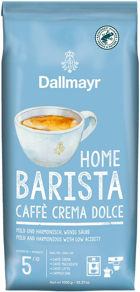 Home Barista Caffè Crema Dolce ganze Bohne