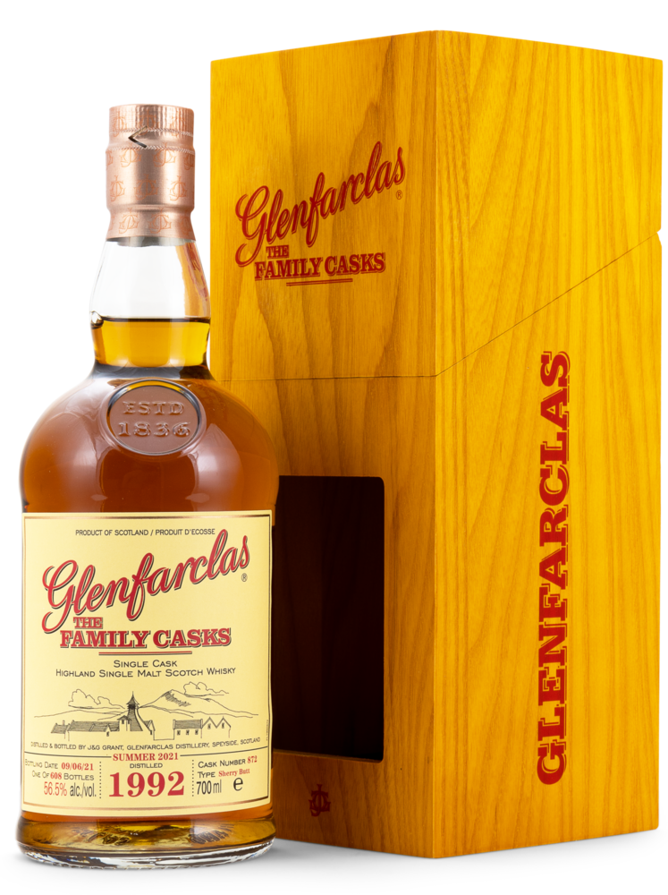 1992 Glenfarclas Cask No. 872 The Family Casks 1992 Glenfarclas Cask No. 872 The Family Casks