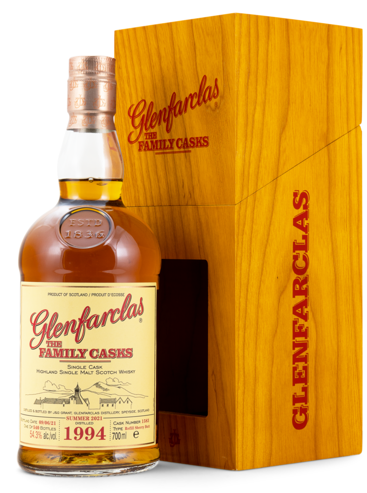 1994 Glenfarclas Cask No. 1583 The Family Casks 1994 Glenfarclas Cask No. 1583 The Family Casks