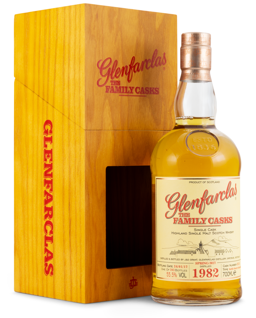 Image of 1982 Glenfarclas Cask No. 2215 The Family Casks