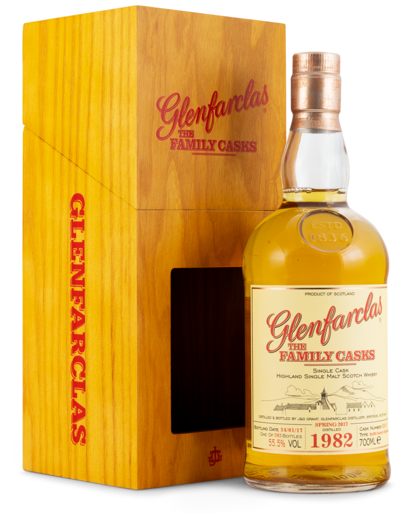 1982 Glenfarclas Cask No. 2215 The Family Casks 1982 Glenfarclas Cask No. 2215 The Family Casks