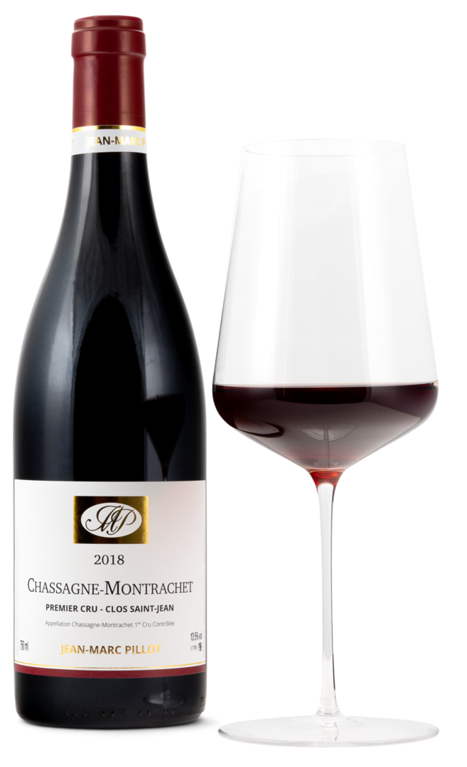 Image of 2018 Chassagne-Montrachet Premier Cru AC Rouge Clos Saint-Jean