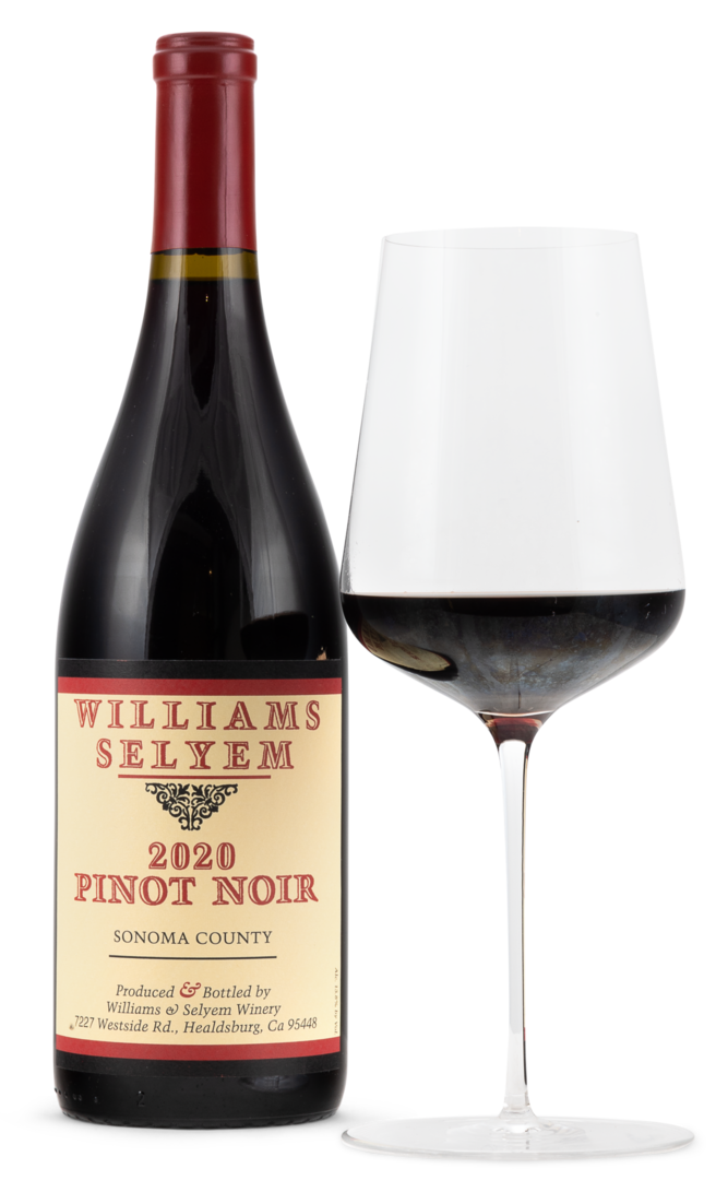 Image of 2020 Williams Selyem Sonoma County Pinot Noir