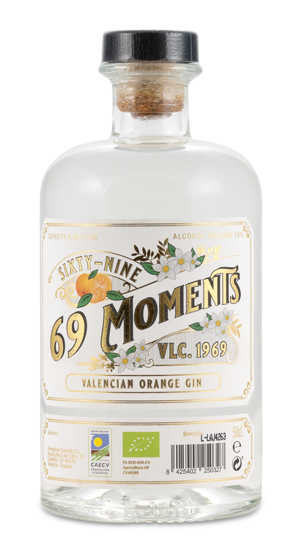 Image of Sixty-Nine 69 Moments Valencian Orange Gin