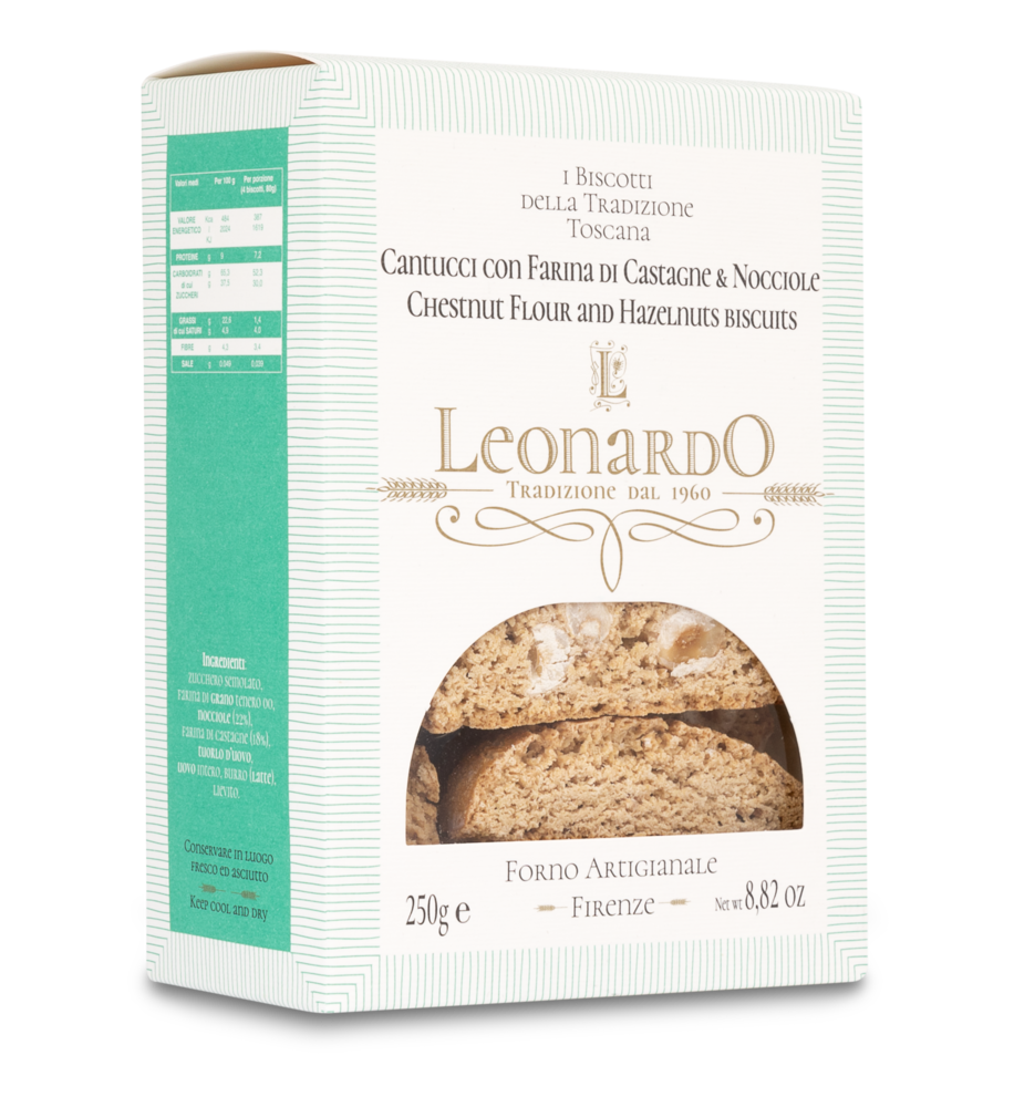 Cantuccini mit Kastanienmehl und Haselnuss Cantuccini mit Kastanienmehl und Haselnuss