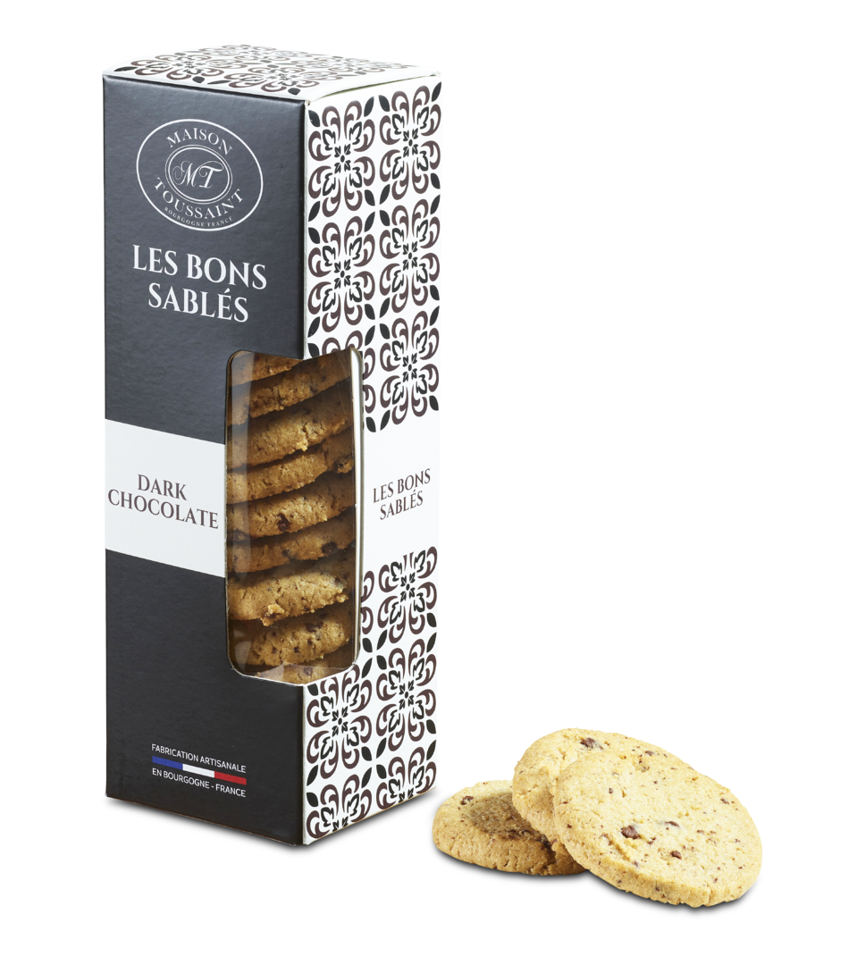 Image of Les Bons Sablés Dunkle Schokolade