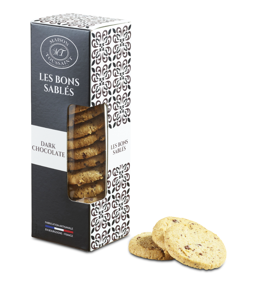 Les Bons Sablés Dunkle Schokolade Les Bons Sablés Dunkle Schokolade