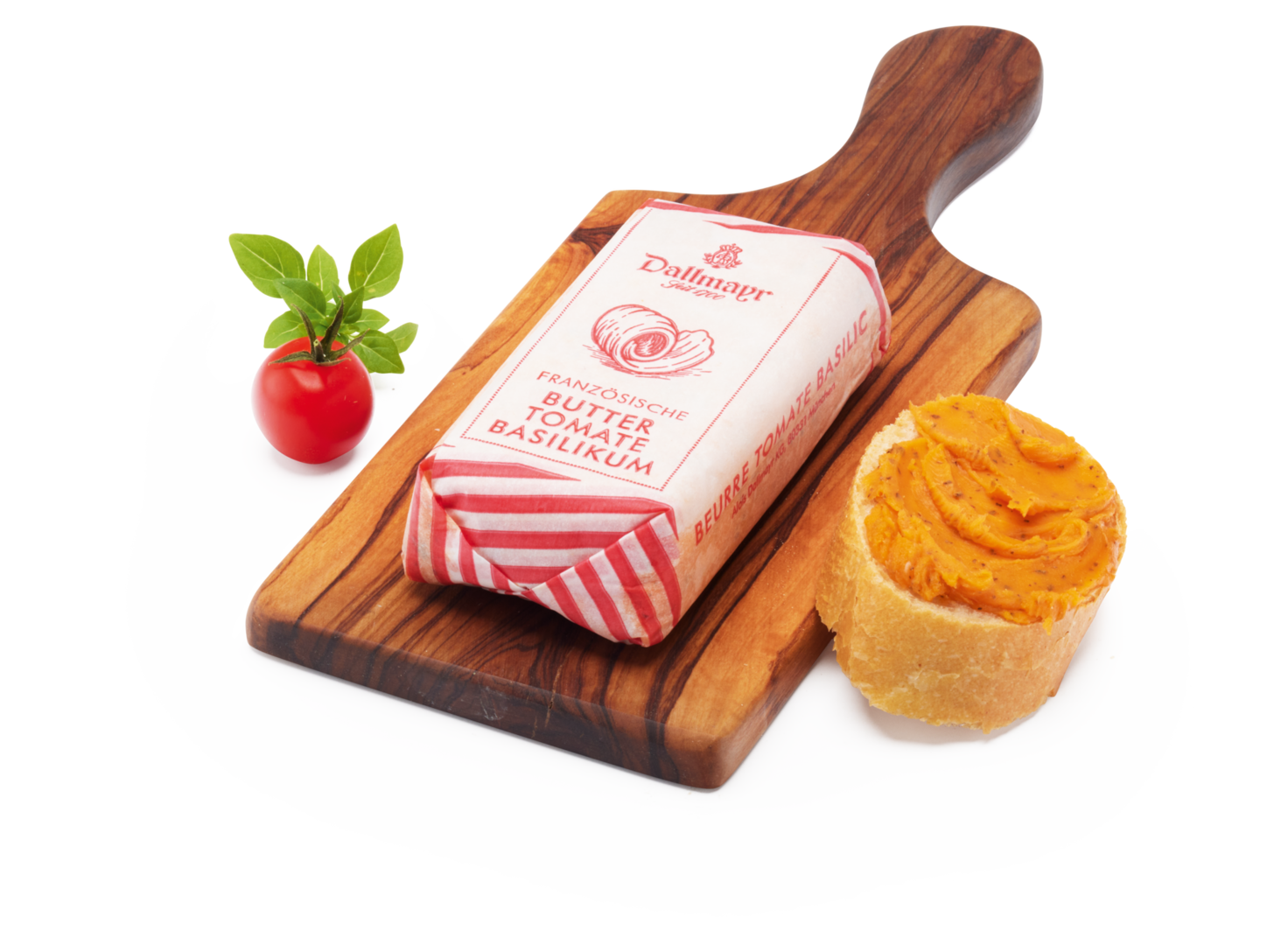 Image of Französische Butter Tomate Basilikum