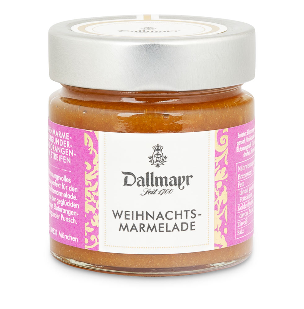 Weihnachtsmarmelade Dallmayr Weihnachtsmarmelade Dallmayr
