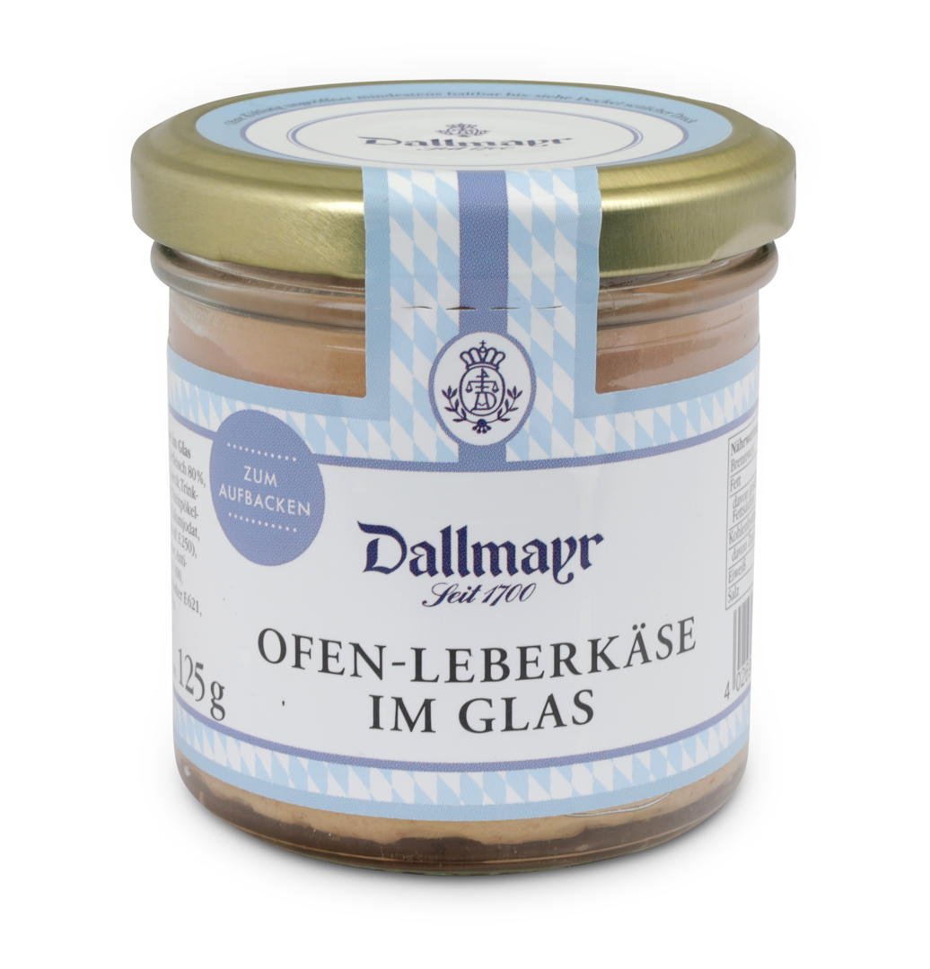 Ofen-Leberkäse im Glas Dallmayr