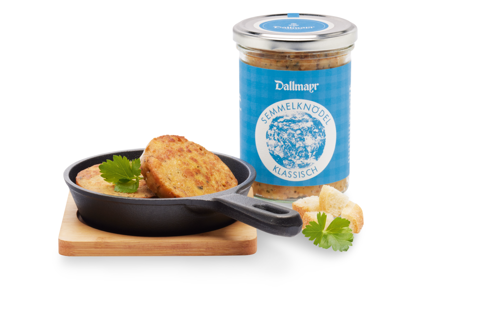 Image of Semmelknödel im Glas