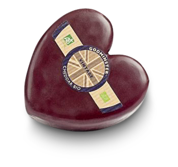 Image of Vintage Cheddar Herz Bio mind. 60% Fett i. Tr.