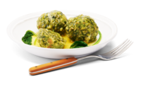Spinat Knödel frisch