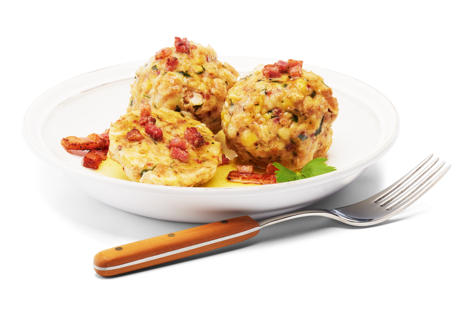 Image of Speck Knödel frisch