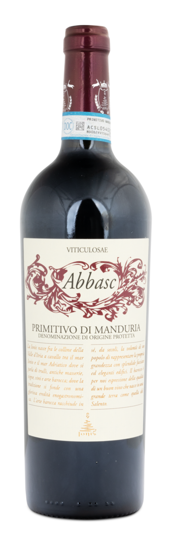 Image of 2022 Primitivo di Manduria DOP Abbasc