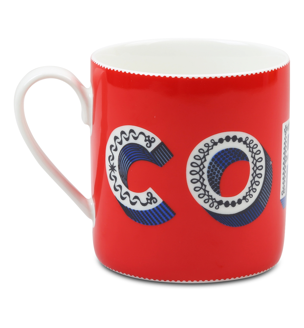 Image of Mug COFFEE rot