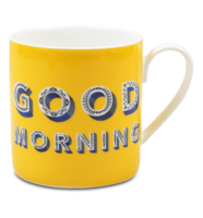Mug GOOD MORNING gelb