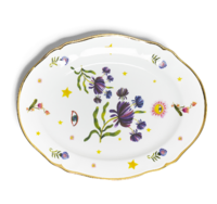 Platte oval Floral Bitossi 34cm