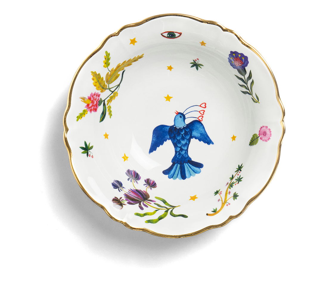 Saladbowl Floral Bitossi 26cm