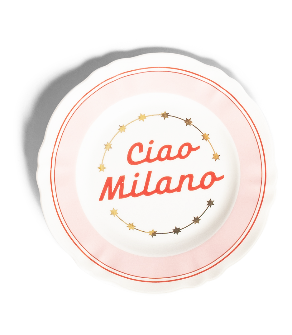 Image of Teller klein Ciao Milano Bitossi 16,5cm
