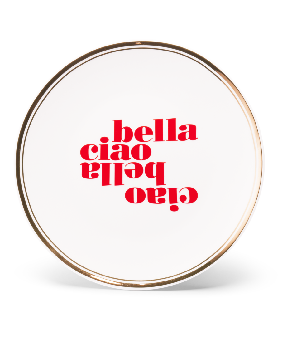 Image of Teller klein Ciao bella Bitossi 17cm