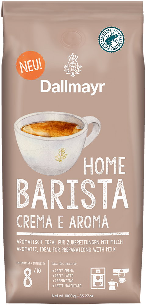 Image of Home Barista Crema e Aroma ganze Bohne