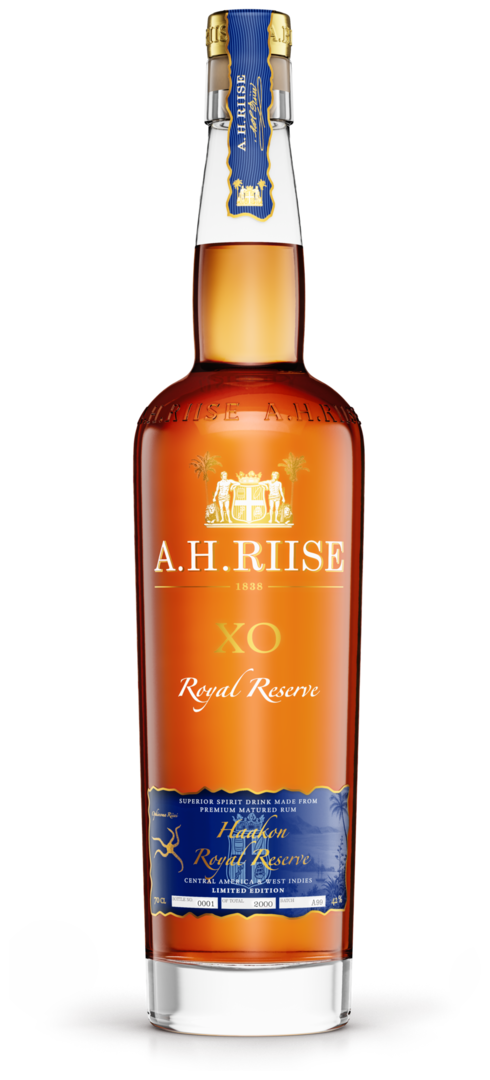 Image of A. H. Riise Kong Haakon X.O. Royal Reserve Rum in Gp - Rum, US Virgin Islands, trocken, 0,7l