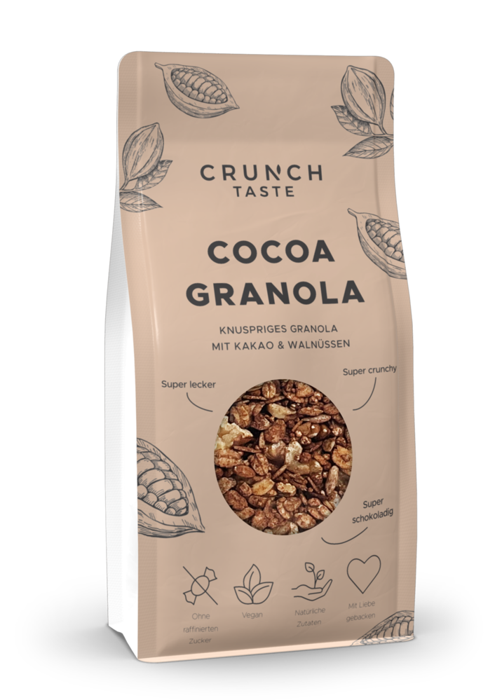 Granola mit Kakao & Walnüssen Granola mit Kakao & Walnüssen