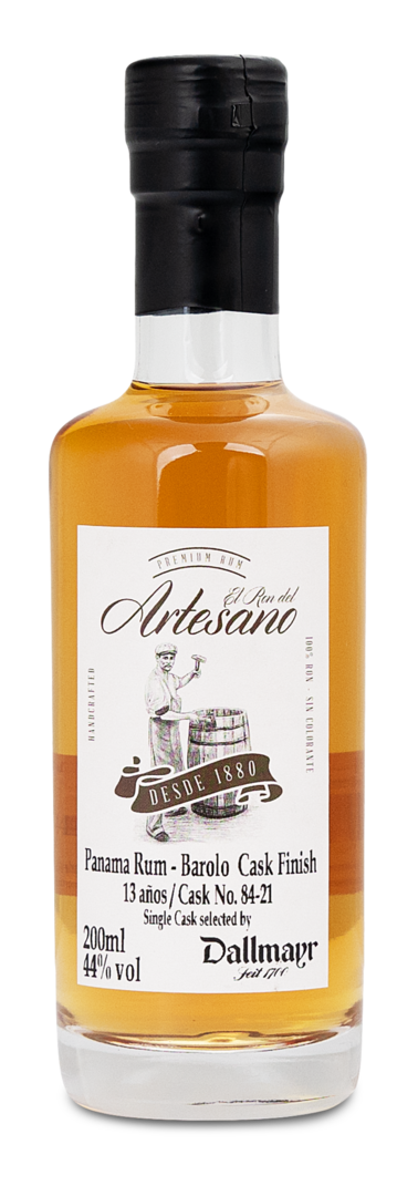 Image of El Ron del Artesano Panama Rum Barolo Cask Finish 13 años Edition Dallmayr