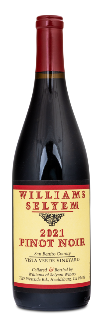 Image of 2021 Williams Selyem Vista Verde Vineyard Pinot Noir
