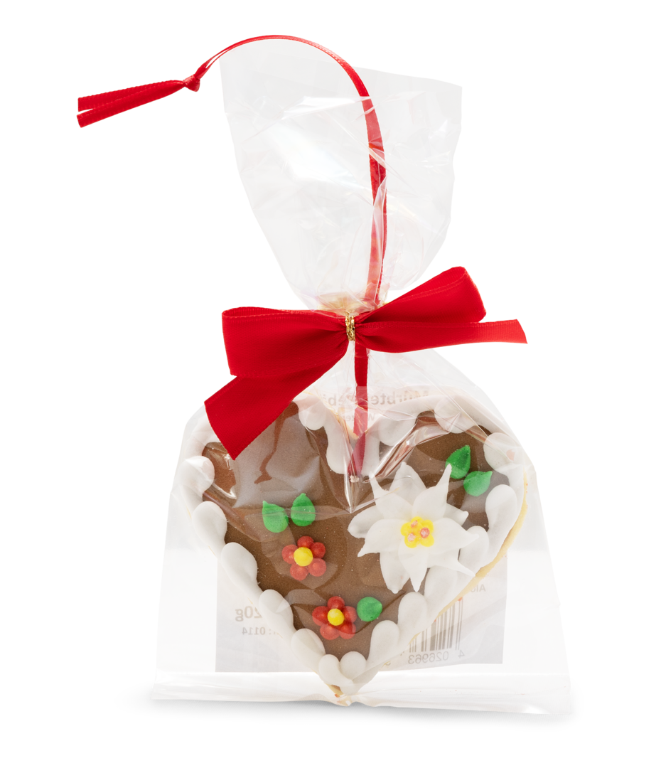Image of Keks Lebkuchenherz "Edelweiß" Dalllmayr