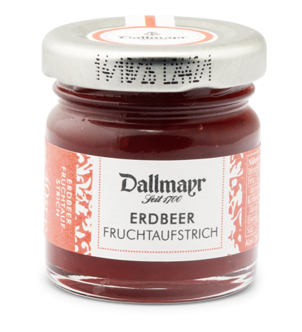 Erdbeer Fruchtaufstrich 40g Dallmayr Erdbeer Fruchtaufstrich 40g Dallmayr