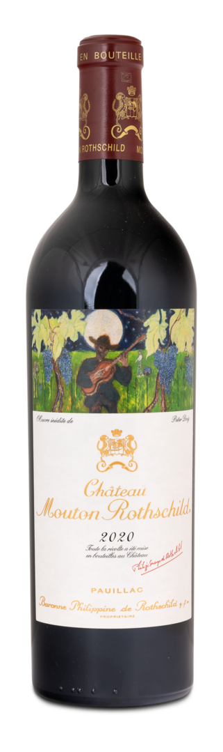 Image of 2020 Château Mouton Rothschild Etikett: Peter Doig