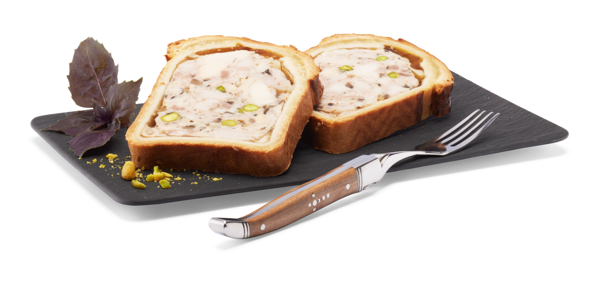 Image of Pastete im Teigmantel mit "Houdan-Huhn"