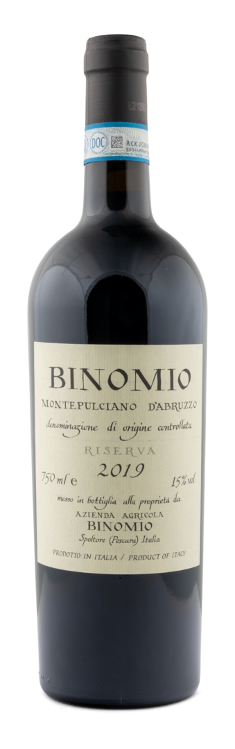 Image of 2019 Montepulciano d' Abruzzo DOC Riserva