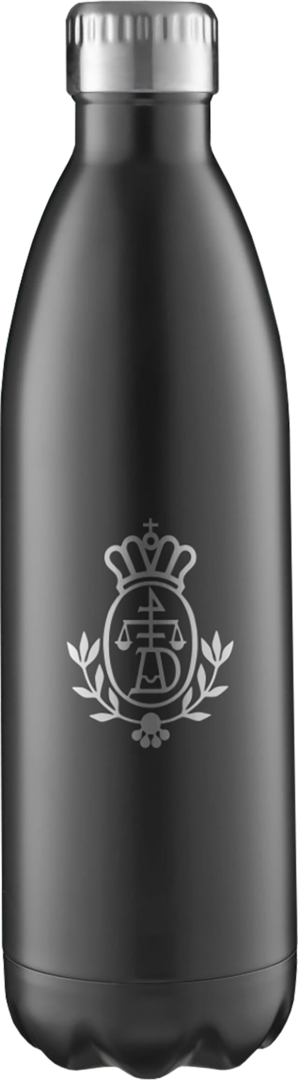 Image of Trinkflasche schwarz Dallmayr 0,5l