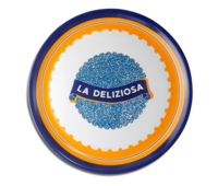 Pizzateller La Deliziosa Bitossi 32cm