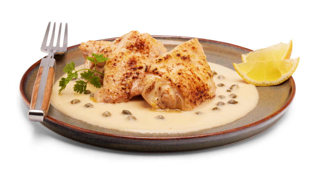 Zitronenhähnchen, Kapernsauce Zitronenhähnchen, Kapernsauce
