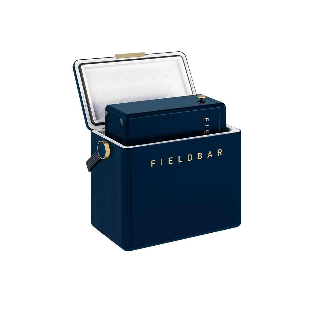 THE FIELDBAR Gin Trunk Sea Boat Blue THE FIELDBAR Gin Trunk Sea Boat Blue