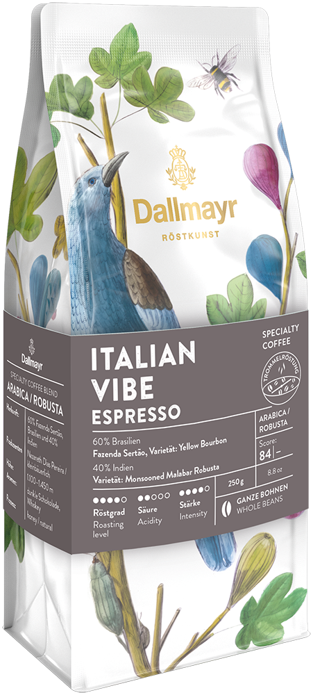 Röstkunst Italian Vibe Espresso 250g ganze Bohne Röstkunst Italian Vibe Espresso 250g ganze Bohne