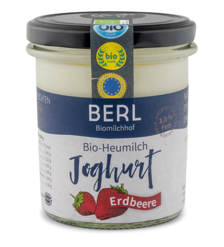 Image of Joghurt-Heumilch-Bio Erdbeere 3% Fett