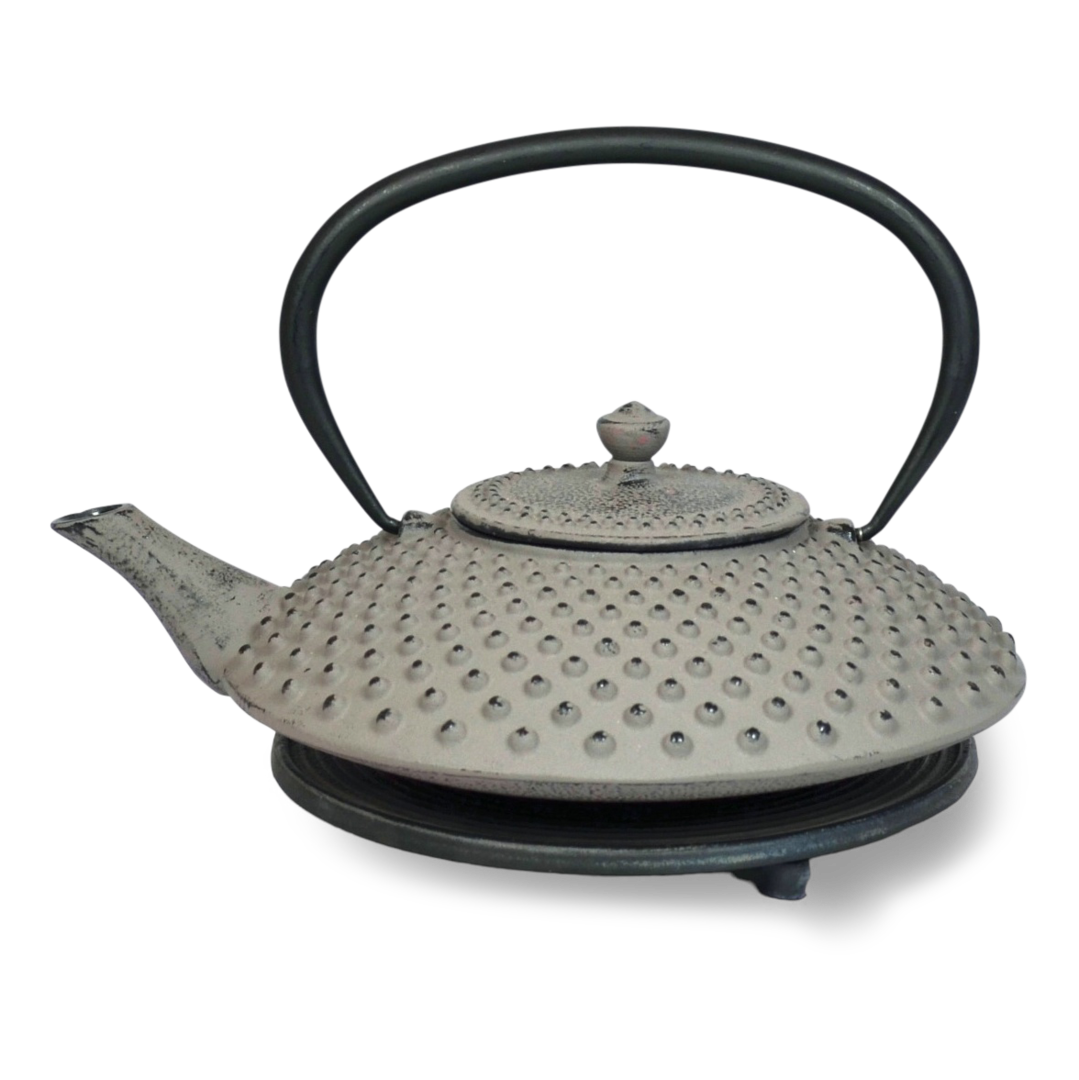 Image of Teekanne grau 1,0lt mit Untersatz Kambin