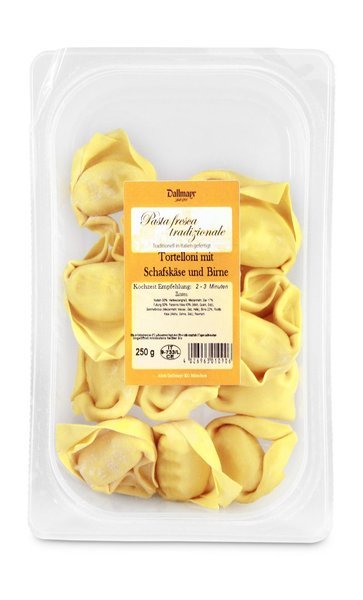 Tortelloni mit Schafskäse und Birne Dallmayr Tortelloni mit Schafskäse und Birne Dallmayr