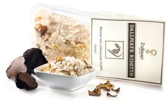 Risotto mit schwarzem Trüffel Dallmayr Risotto mit schwarzem Trüffel Dallmayr