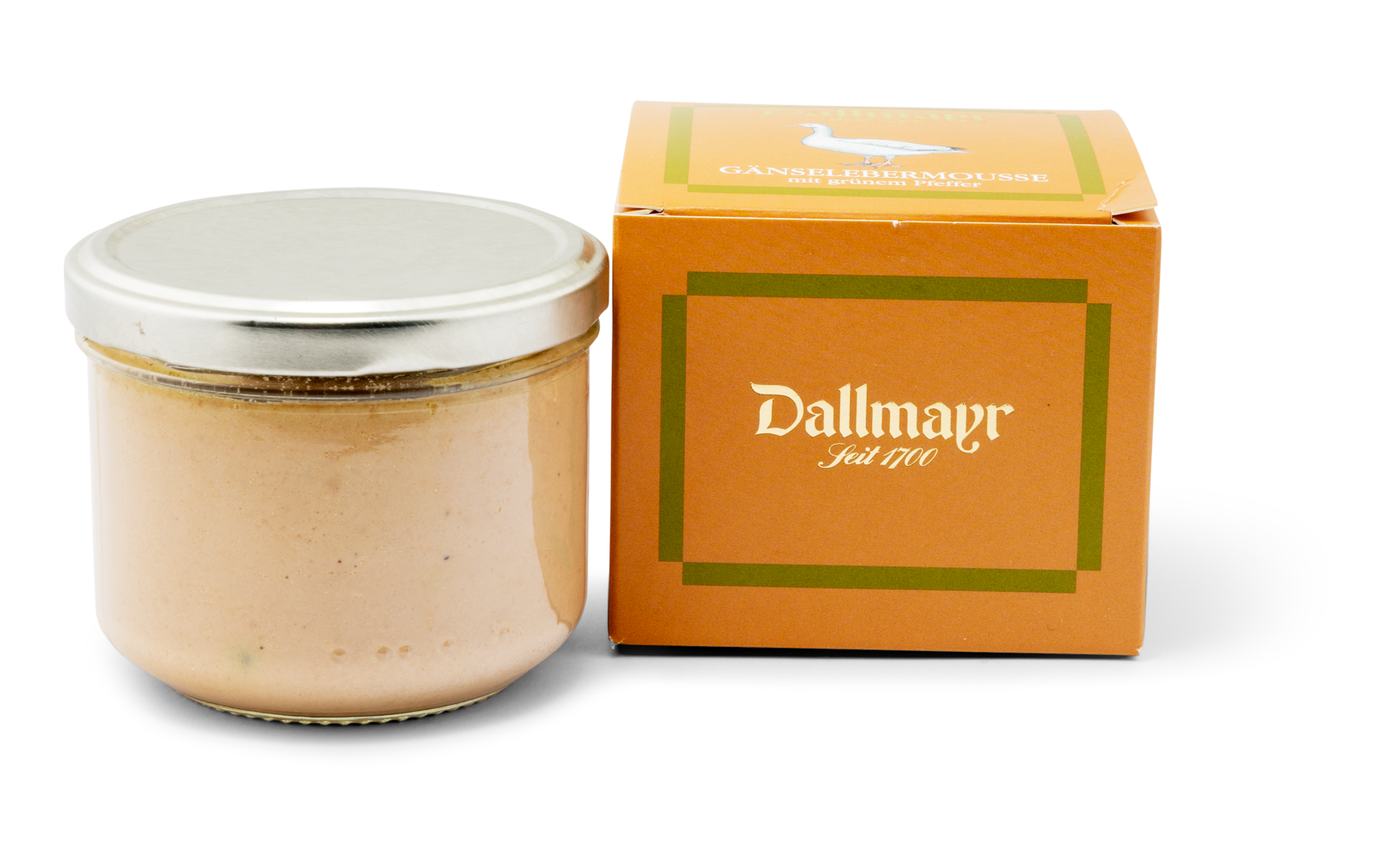 Gänselebermousse mit grünem Pfeffer Gänselebermousse mit grünem Pfeffer