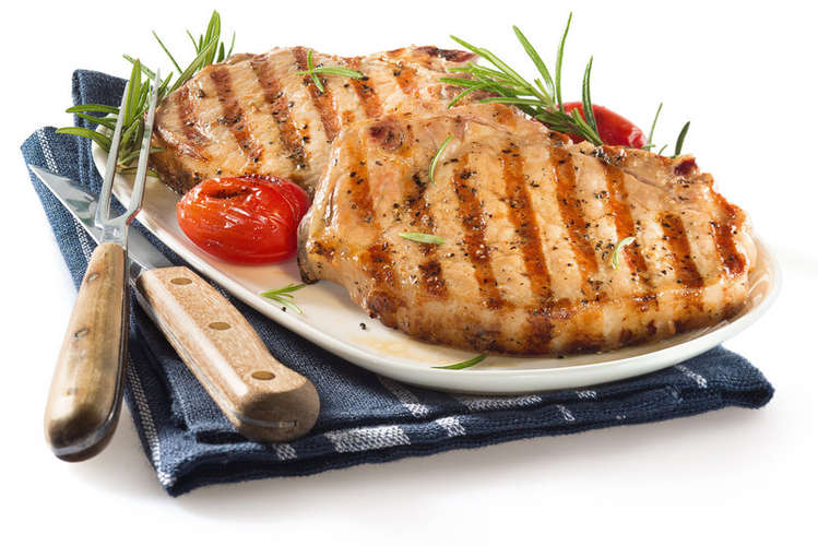Schweinekotelett Allgäuer Hofschwein Schweinekotelett Allgäuer Hofschwein