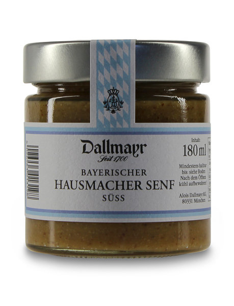Bayerischer Hausmacher Senf süß Dallmayr Bayerischer Hausmacher Senf süß Dallmayr